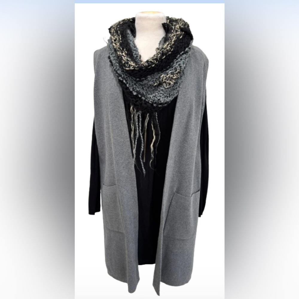 Size M Ann Taylor Factory Long Vest